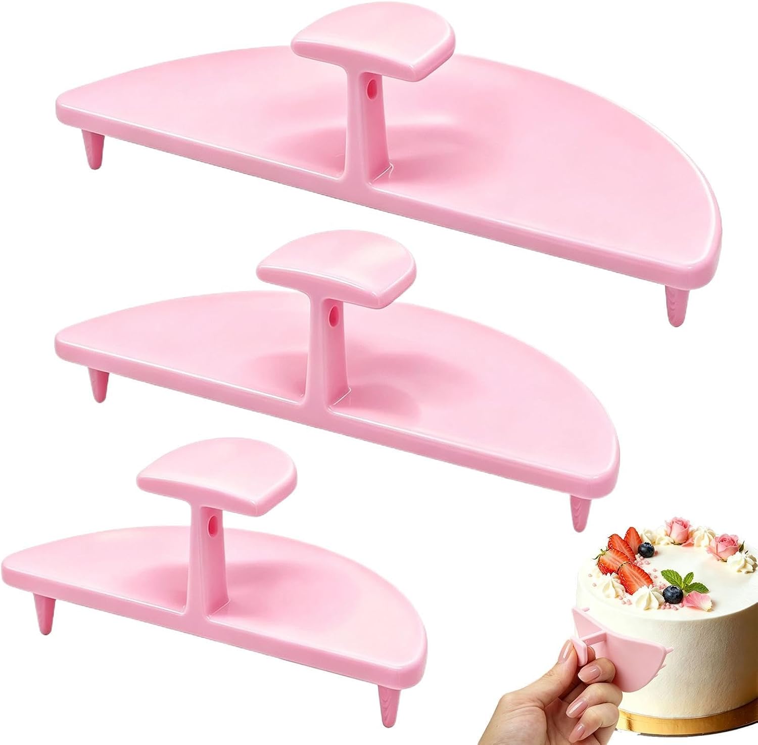 Cake Arch Guide Tool, 3 Pieces Birthday Supplies, Cheesecake Decorating Set