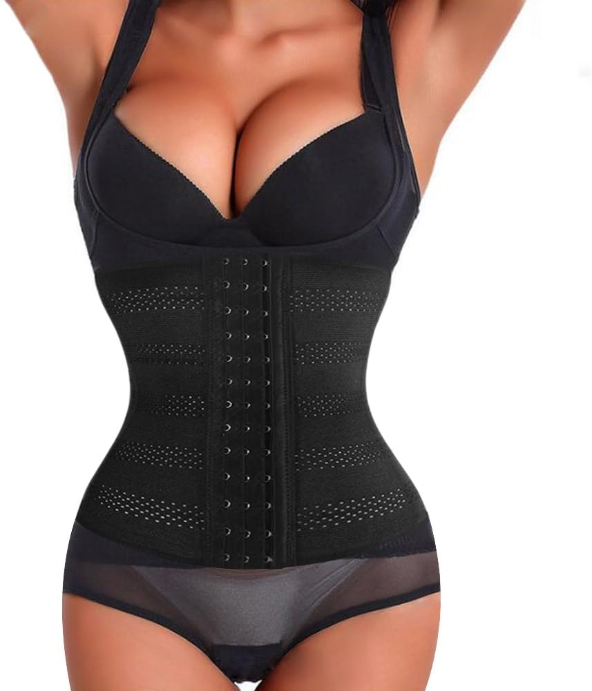 URPLITY Size XS-7XL Waist Trainer Corset Weight Loss Sport Body Shaper Cincher Bodysuit Tummy Control Belt Girdle