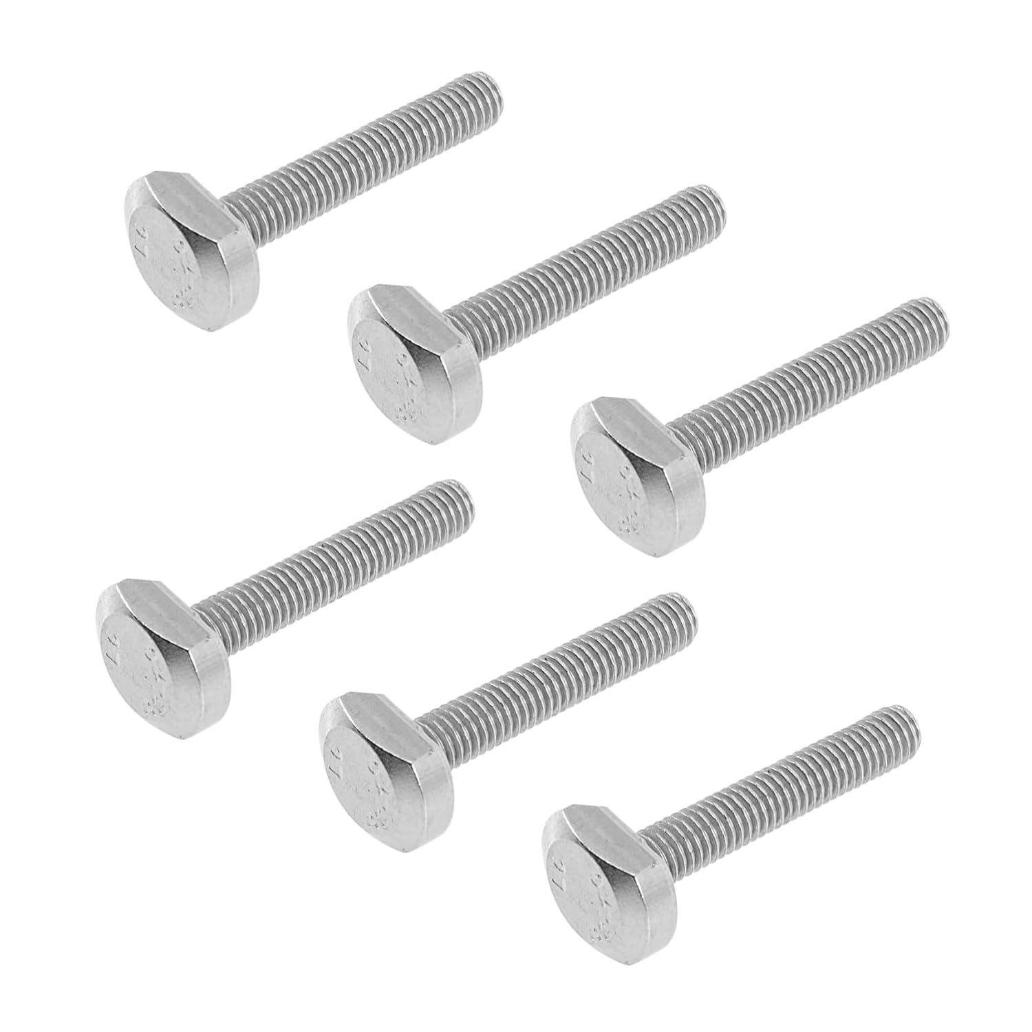 6pcs Stainless Steel M6 T Slot Bolts for CNC Aluminum Frames