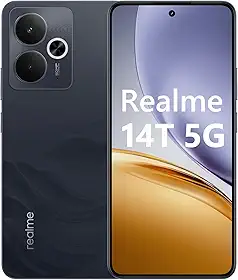 Smartphone Realme 14T 256GB,8GB Ram, 5G, Preto