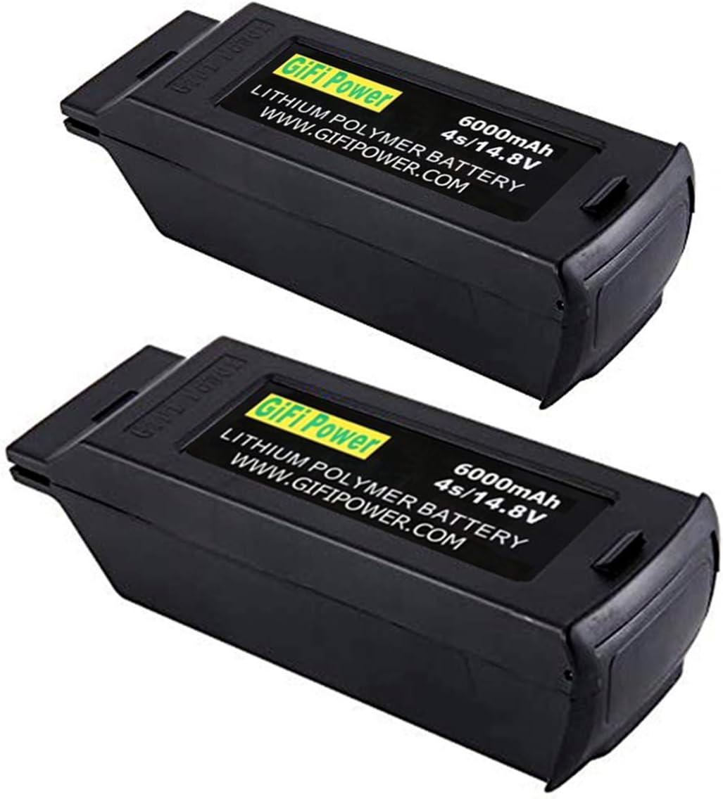 cjc2-Pack Replacement Battery for YUNEEC Typhoon H Drone, 6000mAh 4S 14.8V LiPO Battery for Typhoon H