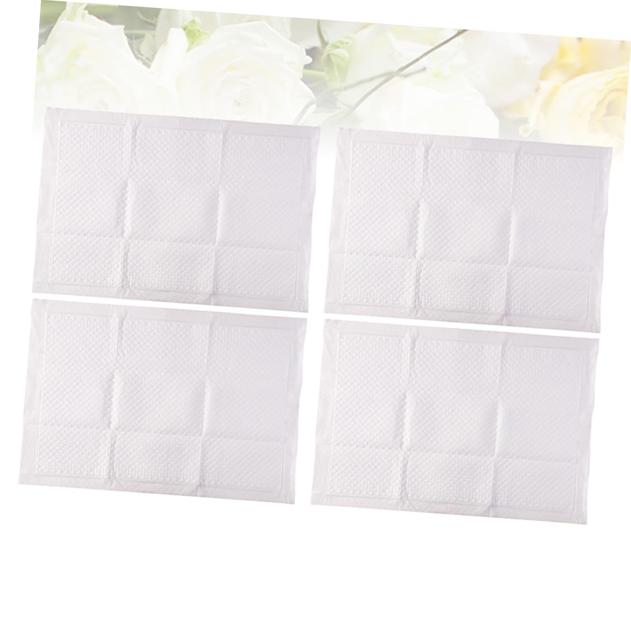 Tappetino Post-parto Usa e Getta 8 Pezzi Cotone Bianco