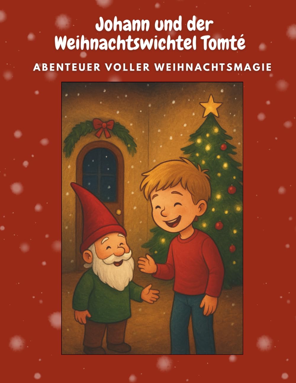 Johann und der Weihnachtswichtel Tomté - Abenteuer voller Weihnachtsmagie: Weihnachtsgeschichten/ Wichtelgeschichten zum Lesen, Lachen und Ausmalen