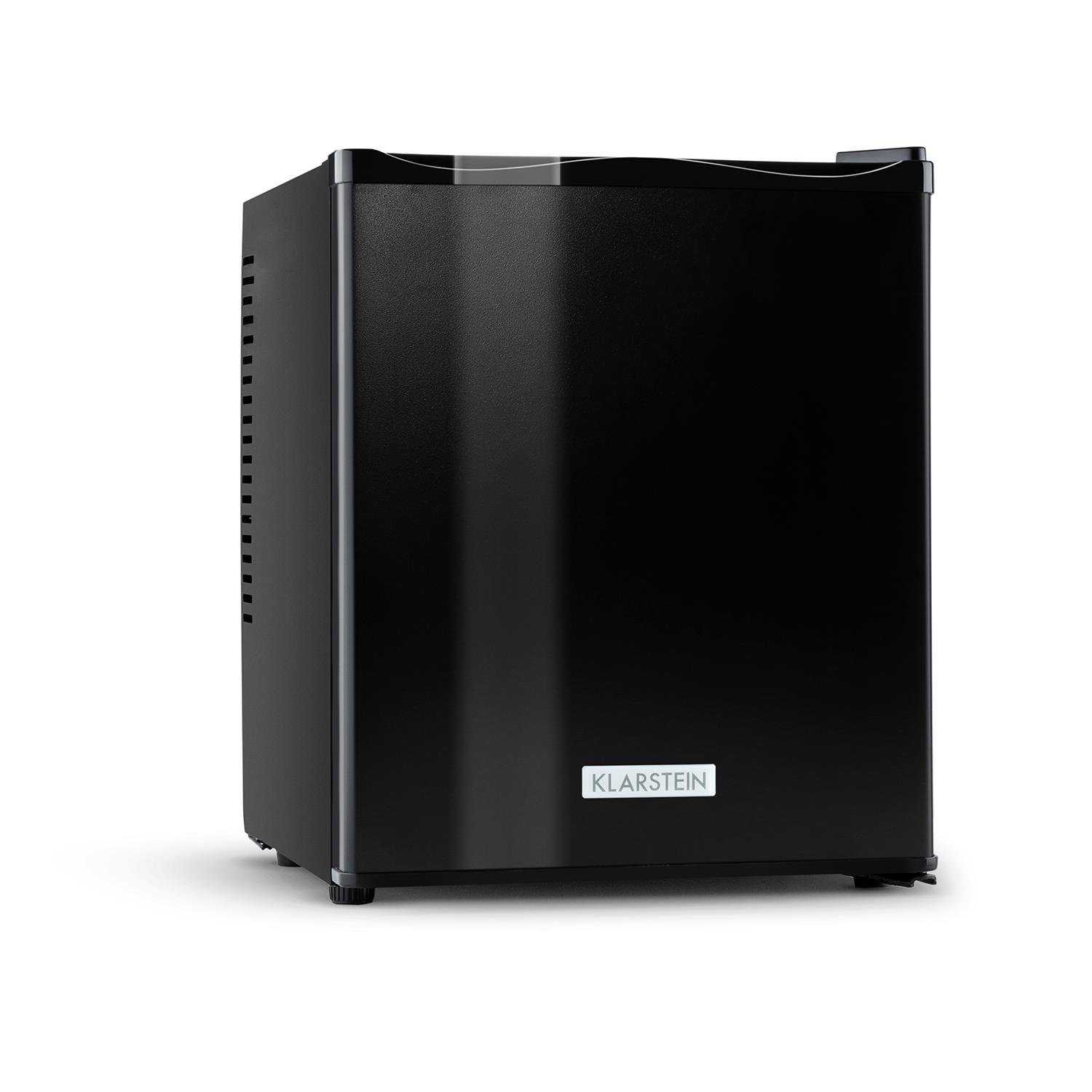 KLARSTEIN Nevera Pequeña para Habitación, Mini Nevera Comida, Bebidas, Cerveza, Cosméticos, Frigirificos Pequeños con Iluminación Interior, Neveras Pequeñas 30L Estante Regulable, Silenciosa