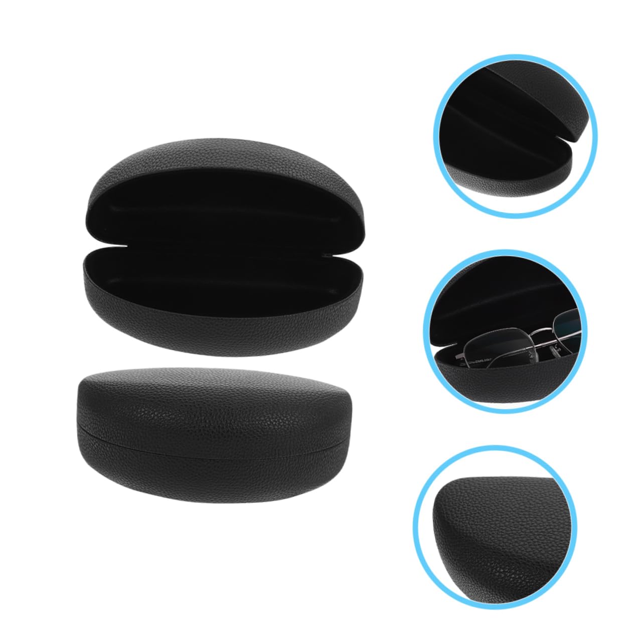 Anneome 2pezzi Custodia Rigida Per Custodia Portatile Per Sole Scatola Per Contenitore Per Organizer Per