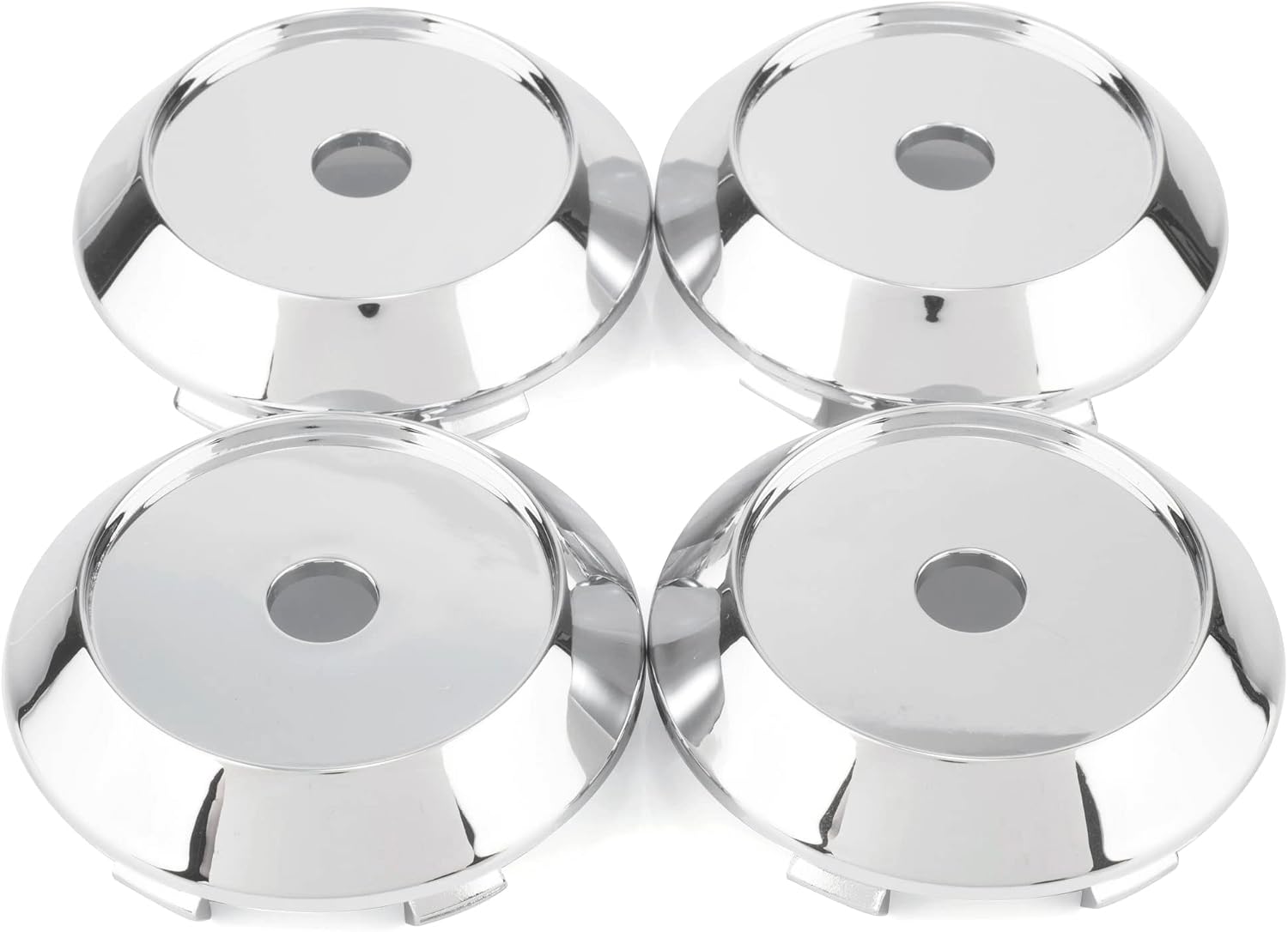 RTrhinotuning 70mm 2.76" Wheel Center Caps Compatible with XXR 527 SSR GTX01 GTV01 Akita Wheel C123201B Rim Caps Pack of 4 (Chrome, Outer 70MM, Inner 63MM) Wheel Center Hub Caps