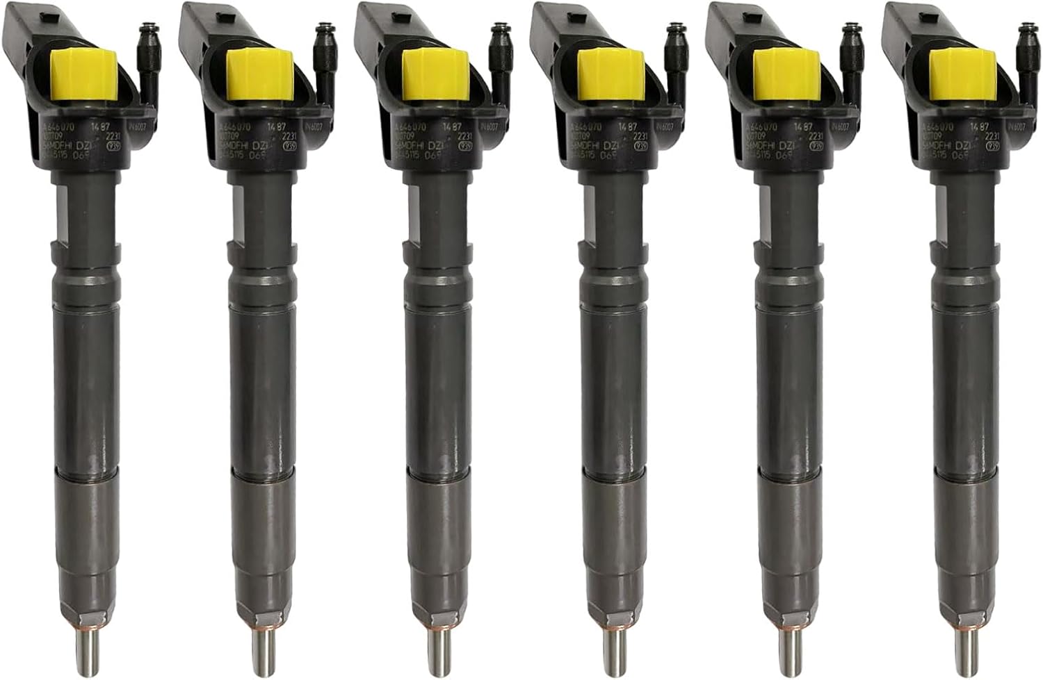 6PCS Fuel Injector 0445115069 0445-115069 Fits for Benz for Vito 115CDI V639 Diesel 2.2L
