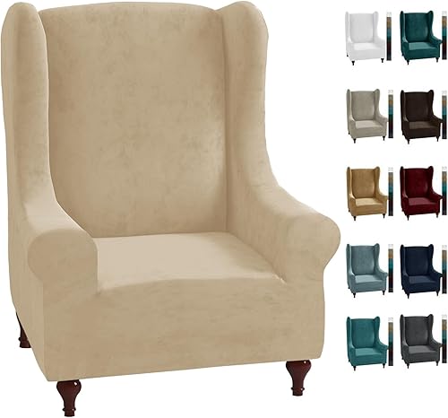 MAXIJIN - Funda elástica de terciopelo