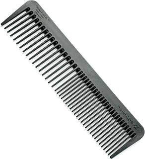 Chicago Comb No. 9 Pet XL Carbon Fiber Comb for Beards, Long Hair, Thick Fur & Pets - Made in USA