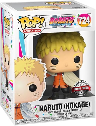 Miniatura 2 de Pop Anime Boruto  Naruto Hokage - Exclusivo paquete de figura de vinilo de edición limitada con protector de caja Funko compatible