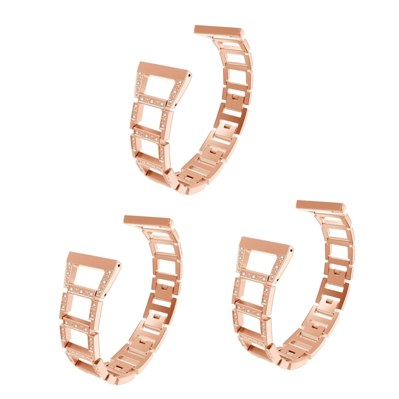 Artibetter 3 Piezas Correa De Reloj De Pulsera Correas De Reloj Accesorios Para Relojes Inteligentes Banda De Reloj Inteligente Ver Reloj De Reemplazo Correa De Reloj De Acero Inoxidable