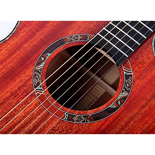 MEIeynt Guitare Acoustique en Acajou 41 Pouces Guitarra Pleine Taille avec kit de démarrage avec Sac de Transport… - Les Beatles, Paul McCartney, John Lennon, RIngo Starr, George Harrison MEIeynt Guitare Acoustique en Acajou 41 Pouces Guitarra Pleine Taille avec kit de démarrage avec Sac de Transport… – Image 8