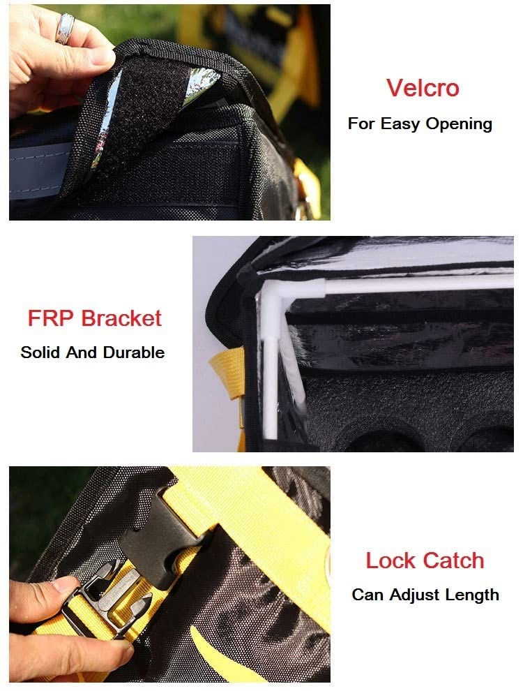 Mochila Delivery，Bolsa Para Llevar Pizzas 44l Bolsa de refrigerador extra grande Paquete de hielo Aislado Almuerzo térmico aislado Pizza Bolsa de Pizza Fresca Alimentación Contenedor Bolsa de refriger