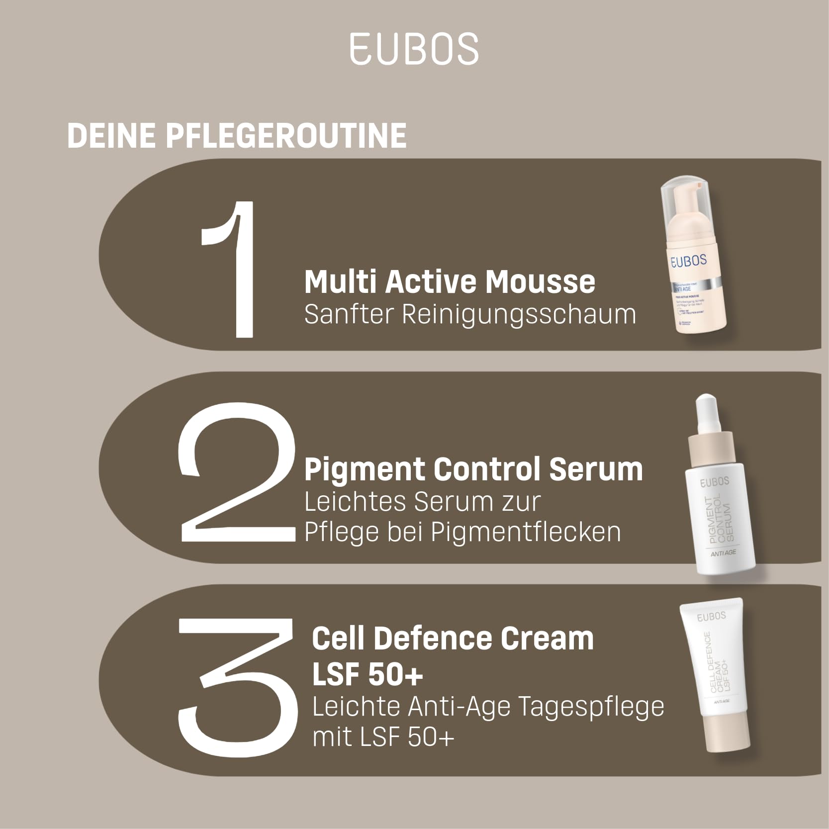 EUBOS ANTI AGE PIGMENT CONTROL Serum 30ml | Gegen Pigmentflecken für einen ebenmäßigen Teint, Mit Melazero, Niacinamid & Vitamin C, Vegan, Ohne Mikroplastik