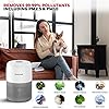 Honeywell Air Purifier for Home & Office, 3-in-1, Pre, H13 HEPA, Activated Carbon, Removes 99.99% Pollutants, Allergens, Pet Danger, Smoke, Dust & Pollens - Air touch V1 #3