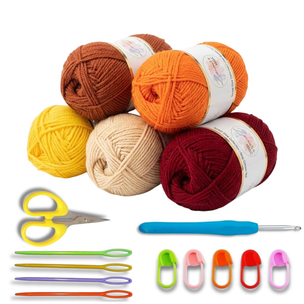 Zenaura Magic Crochet Kit - Beginner's Craft Set -6