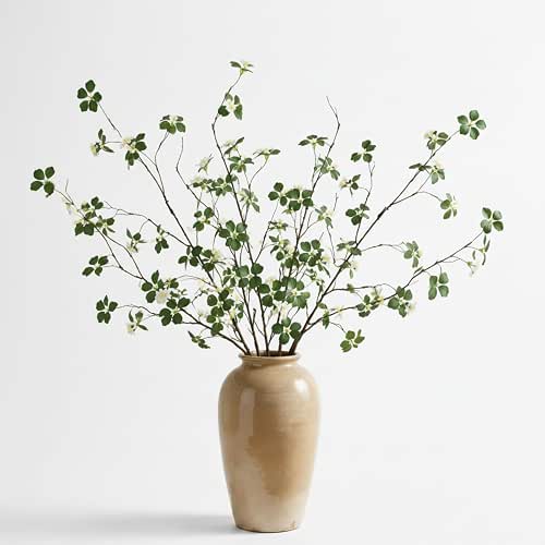 Daifunli 6 Pcs Tall Artificial Flower Branches for Vase, 47.2