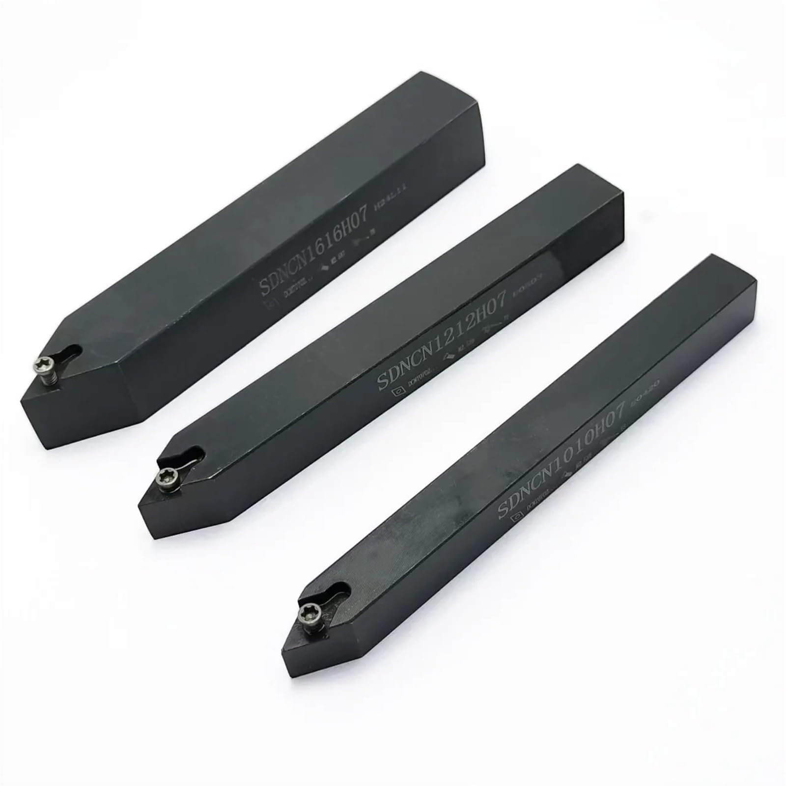 Portaherramientas Para Tornos SDNCN: Portaherramientas SDNCN1010H07, SDNCN1212H07, SDNCN1616H07 Para Cuchillas De Carburo DCGT070202 04 08 Herramienta de Torno(SDNCN1616 and 02 CBN)