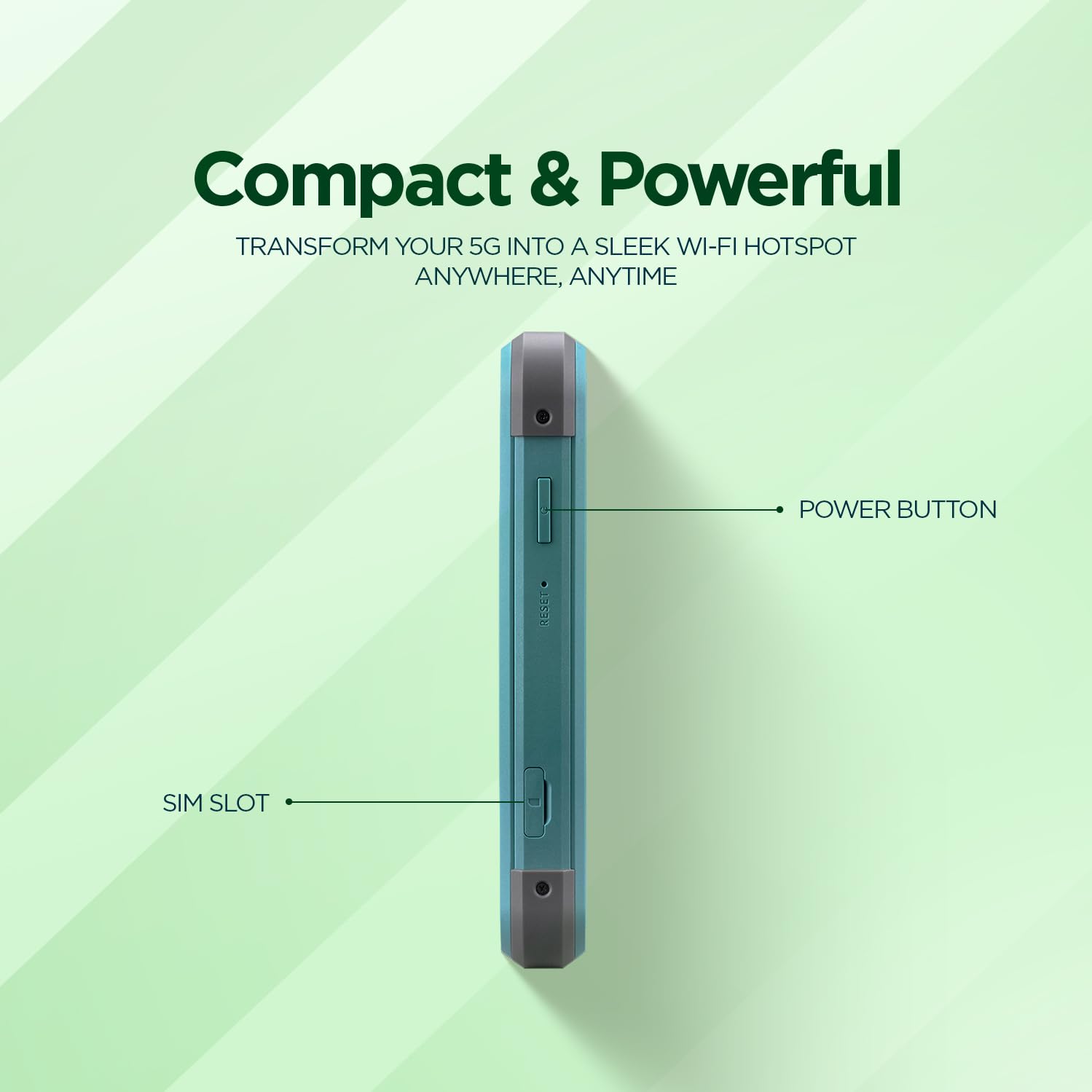 Acer Connect M4 - Mobiler Hotspot - 5G LTE - Wi-Fi 5, Wi-Fi 6 (FF.G2ZTA.002)