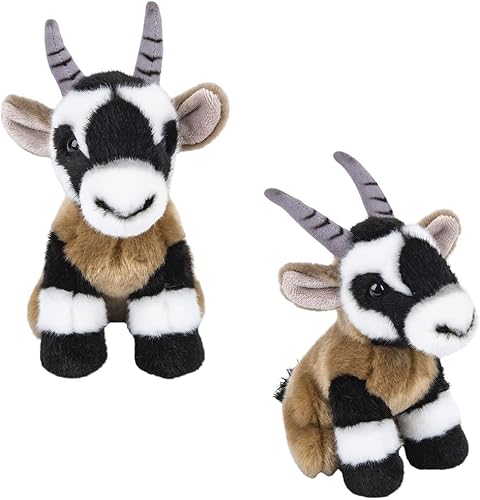 Miniatura 3 de Forest & Twelfth Animal de peluche de 7 a 8 pulgadas, juguete de peluche suave, lindo animal de peluche para niños y niñas, animales de peluche
