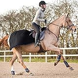 GROßARTIGE ERGÄNZUNG IN DER SATTELKAMMER. Diese Decke eignet sich perfekt für das Reiten bei nassem Wetter und lässt sich leicht mit Klettverschlüssen befestigen.