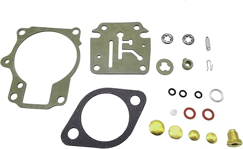 Miniatura 2 de Kit de reconstrucción de carburador para Johnson Evinrude 398729 396701 392061 Mallory 9-37107 Sierra 18-7222 18-7042 18 20 25 28 30 35 40 45 48 50