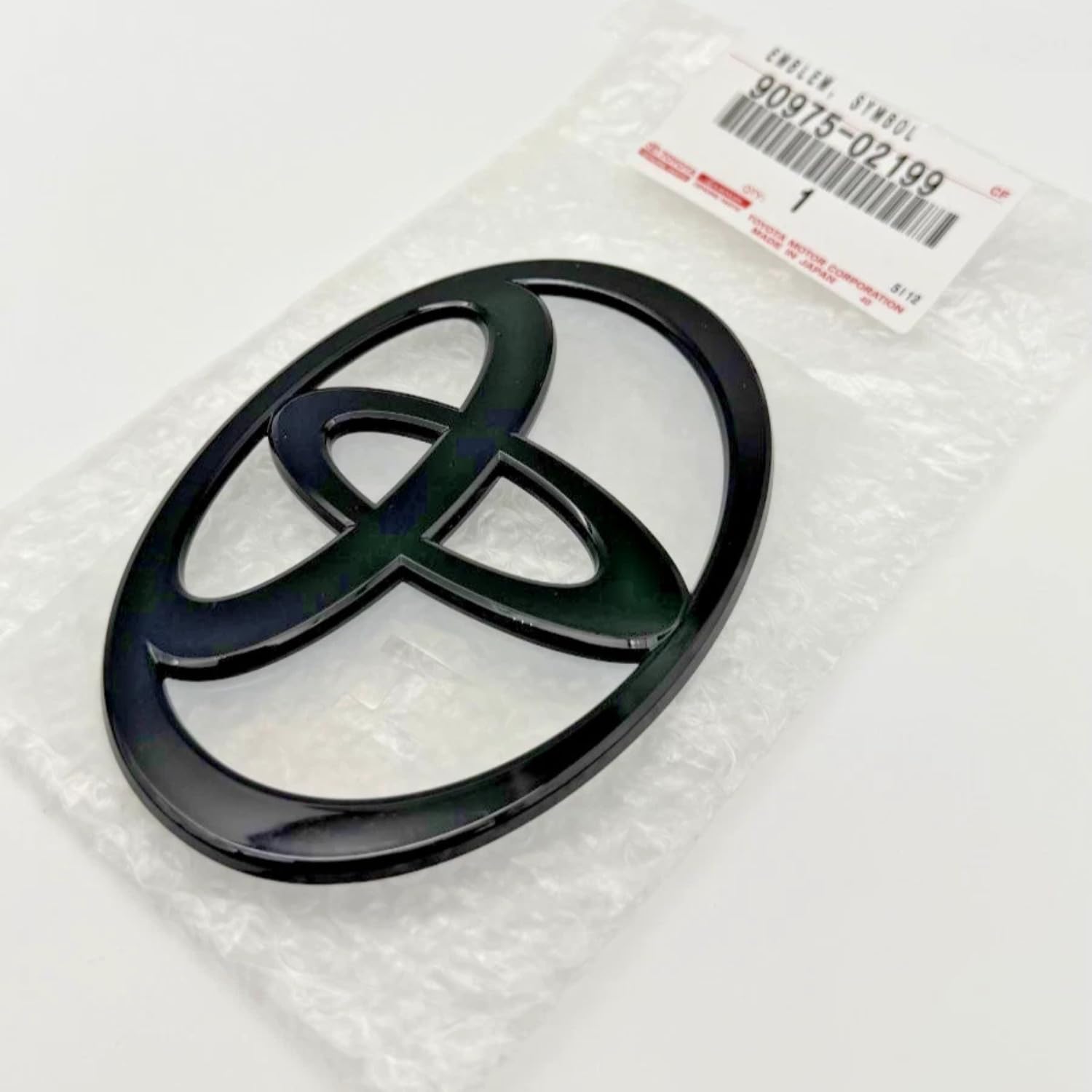 Amazon.com: Genuine 90975-02199 Gloss Black Nightshade Front Logo