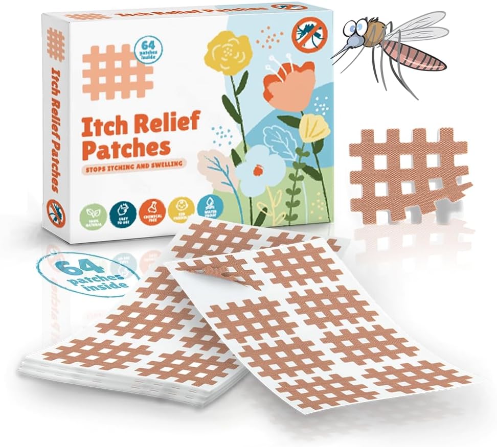 CrossLinq Itch Relief Patch DrugFree Natural Itch Relief