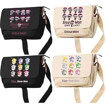 Amazon.co.jp: JINZE Snow Man ショルダーバッグ 目黒蓮 渡辺