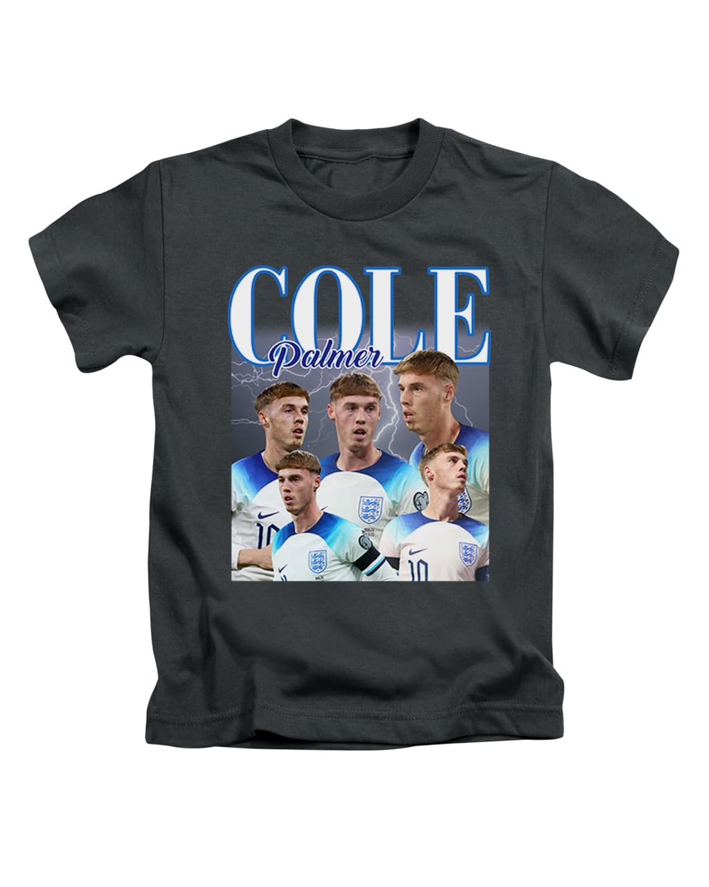 New Spirit Original Vintage Cole Palmer Footy Football Tee T-Shirt Funny Unisex T Shirt Top Black