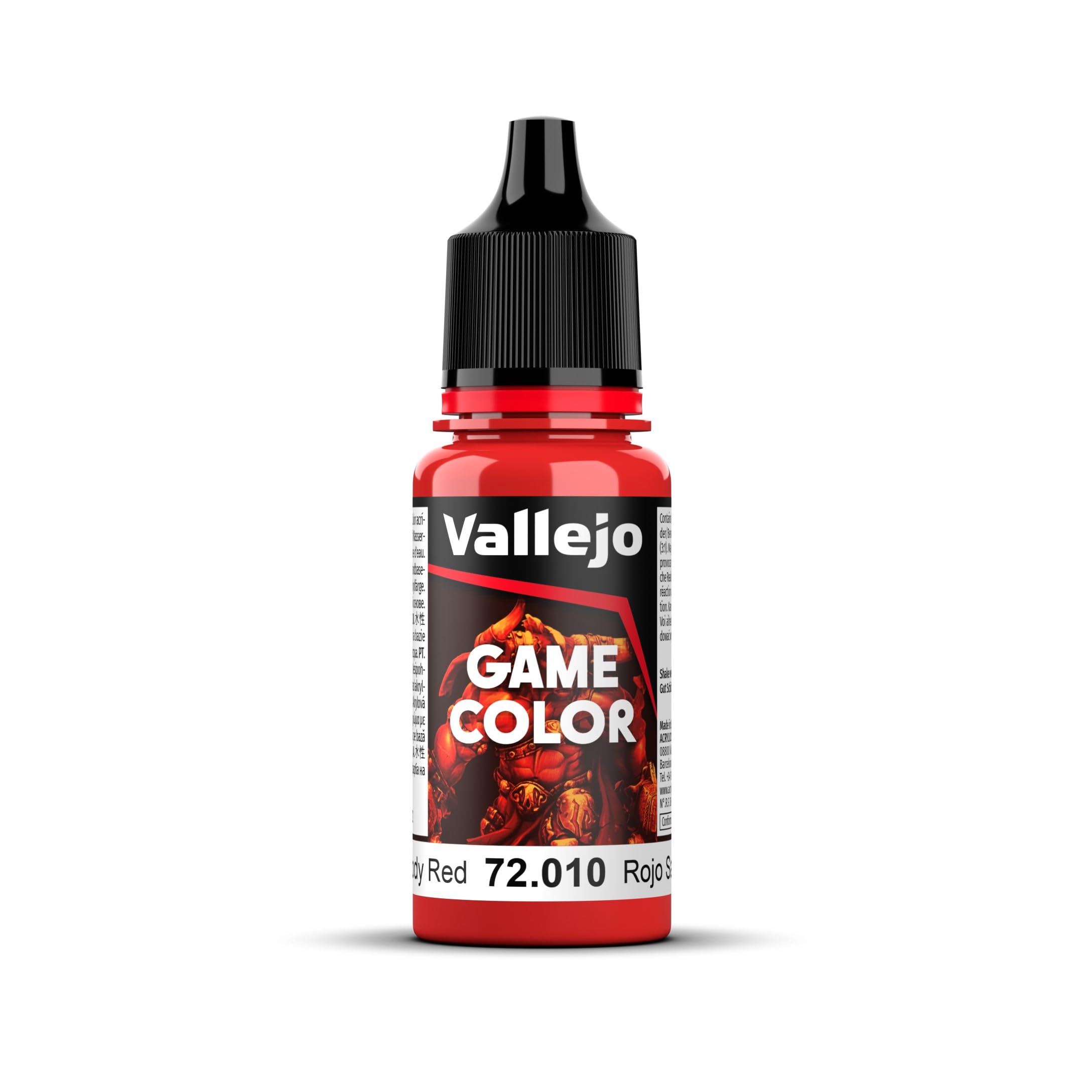 Amazon.com: Vallejo Game Color Bloody Red Paint, 17ml : Arts
