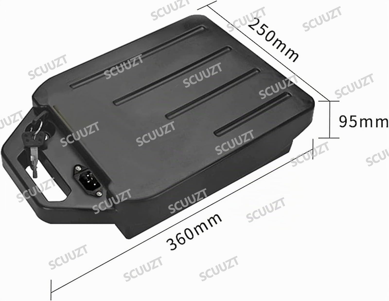 60V 20Ah 30Ah E-Bike Pedelec Batería, Paquete De Batería De PVC Impermeable 60V 20Ah 30Ah Batería para Bicicleta Electrica para 200W 500W 1000W 1500W 2000W Motor