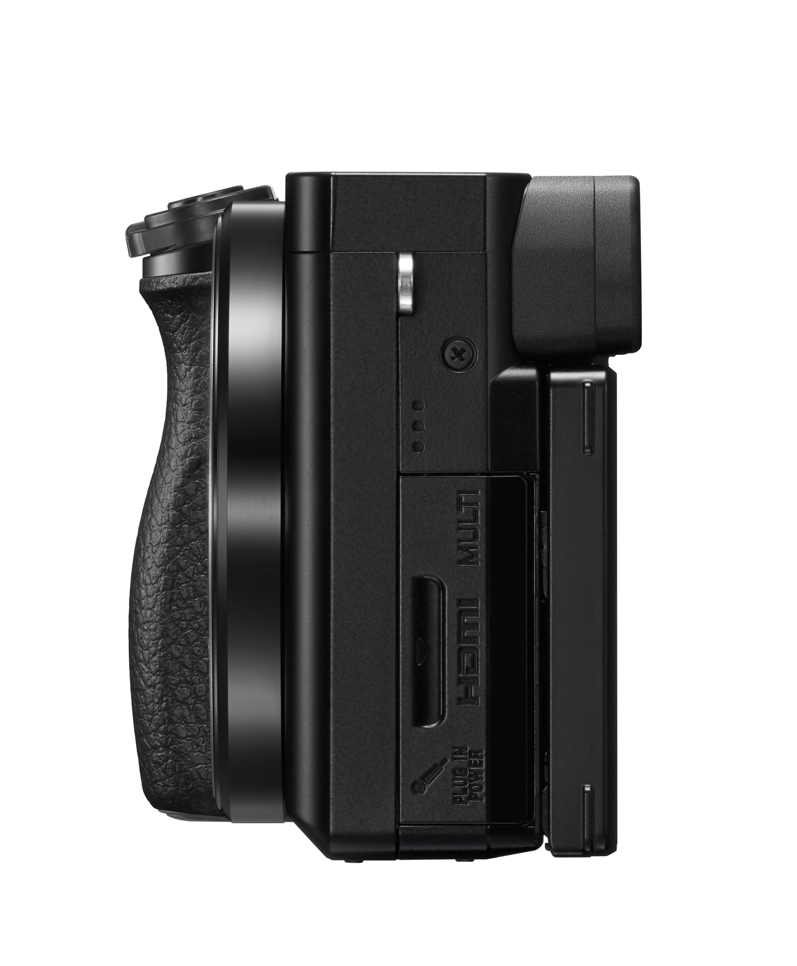 Sony Alpha 6100 Kit Fotocamera Digitale Mirrorless con Obiettivo Intercambiabile SELP 16-50mm, Sensore APS-C, Video 4K, Real Time Eye AF, Real Time Tracking, ILCE6100AB + SELP16502B, Nero