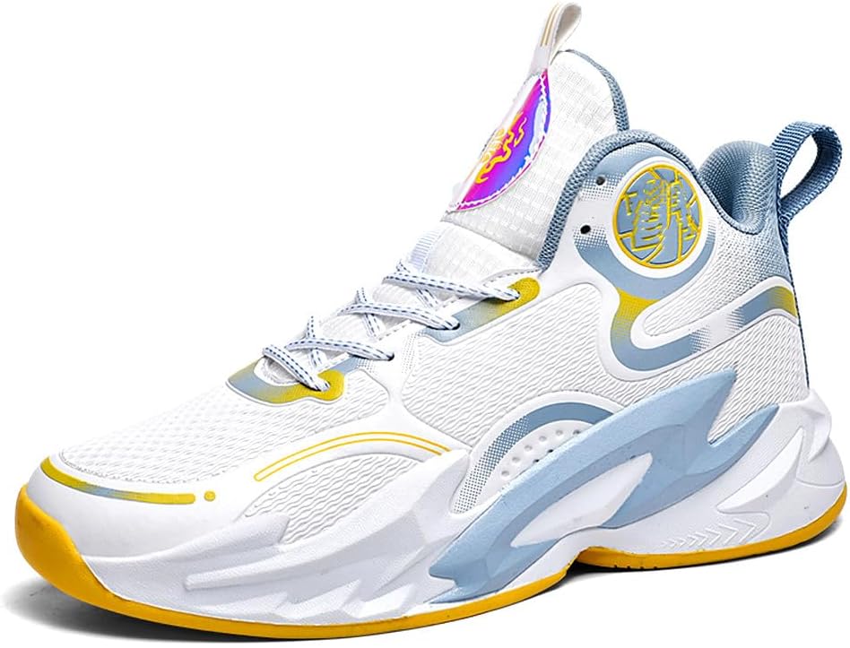 Unisex Basketball Shoes Breathable Non Slip Running Athletic Cushion Sports Fashion Sneakers