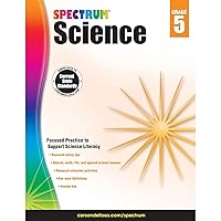 Algopix Similar Product 15 - Spectrum 5th Grade Science Workbooks