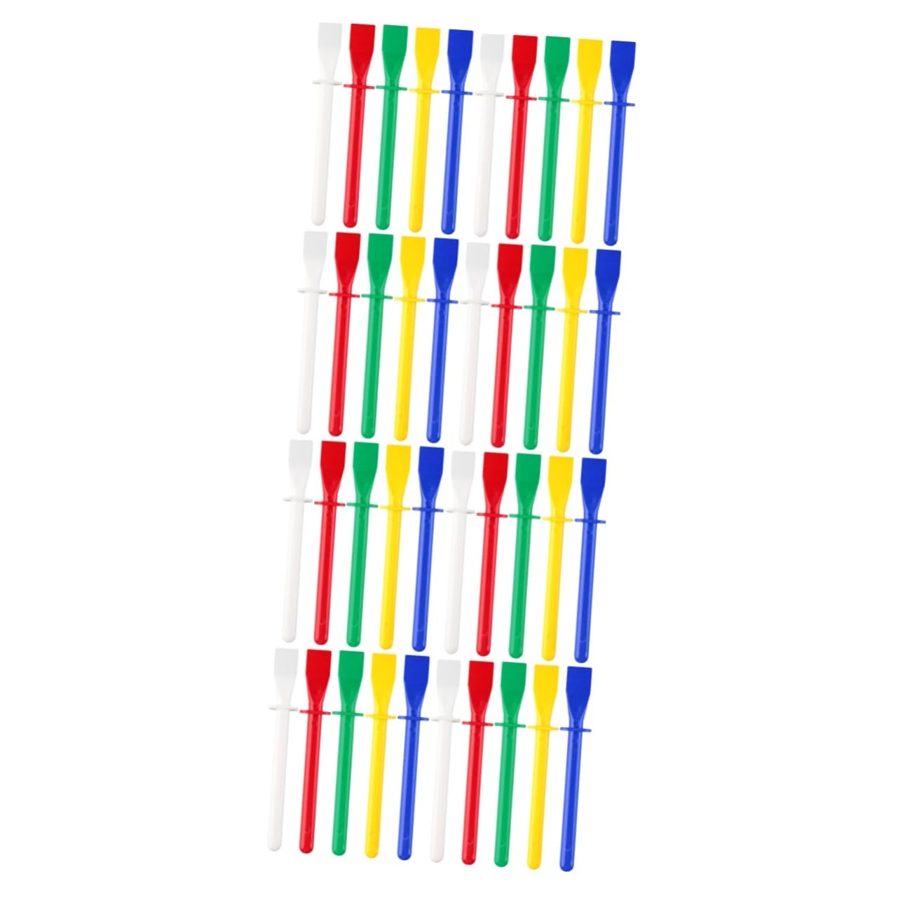 Uonlytech 4 Ensembles Frottis De Colle Bricolage Glue Stick Outil Applicateur De Colle Bâtons Applicateurs De Colle Spatule Raclette Frottis Colle Spatule Outil De Colle À Main 10 Pièces * 4