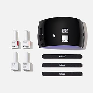 Nailboo Kit de esmalte de uñas de gel con lám...