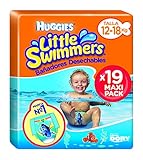 Diseños Disney Huggies Little Swimmers - Bañadores Desechables, talla 5-6, 19 unidades