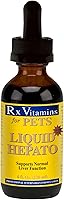 Vista 1 de Rx Vitamins Hepato líquido con sabor a pollo para mascotas, 4 onzas líquidas/talla única