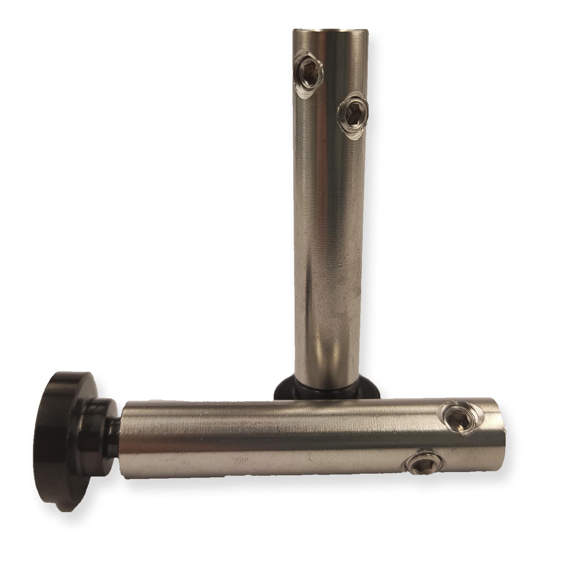 LANGLIER10Pairs Rope Cable Railing Kit SS 316 1/8" Deck Railing kit for Metal Post Deck Stairs System (SS 316, Black, 10)