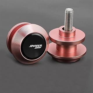 EGEIRA basculante Tornillo De Soporte para Motocicleta, Carretes Basculantes CNC, Tornillos De Soporte Deslizante para Aprilia Shiver 750 /GT 2007-2012 2013 2014 2015 2016+ (Color : Rose)