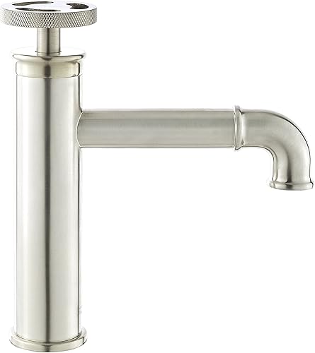 Miniatura 2 de Swiss Madison Avallon - Grifo de baño con un solo agujero, rueda de una sola manija, níquel cepillado