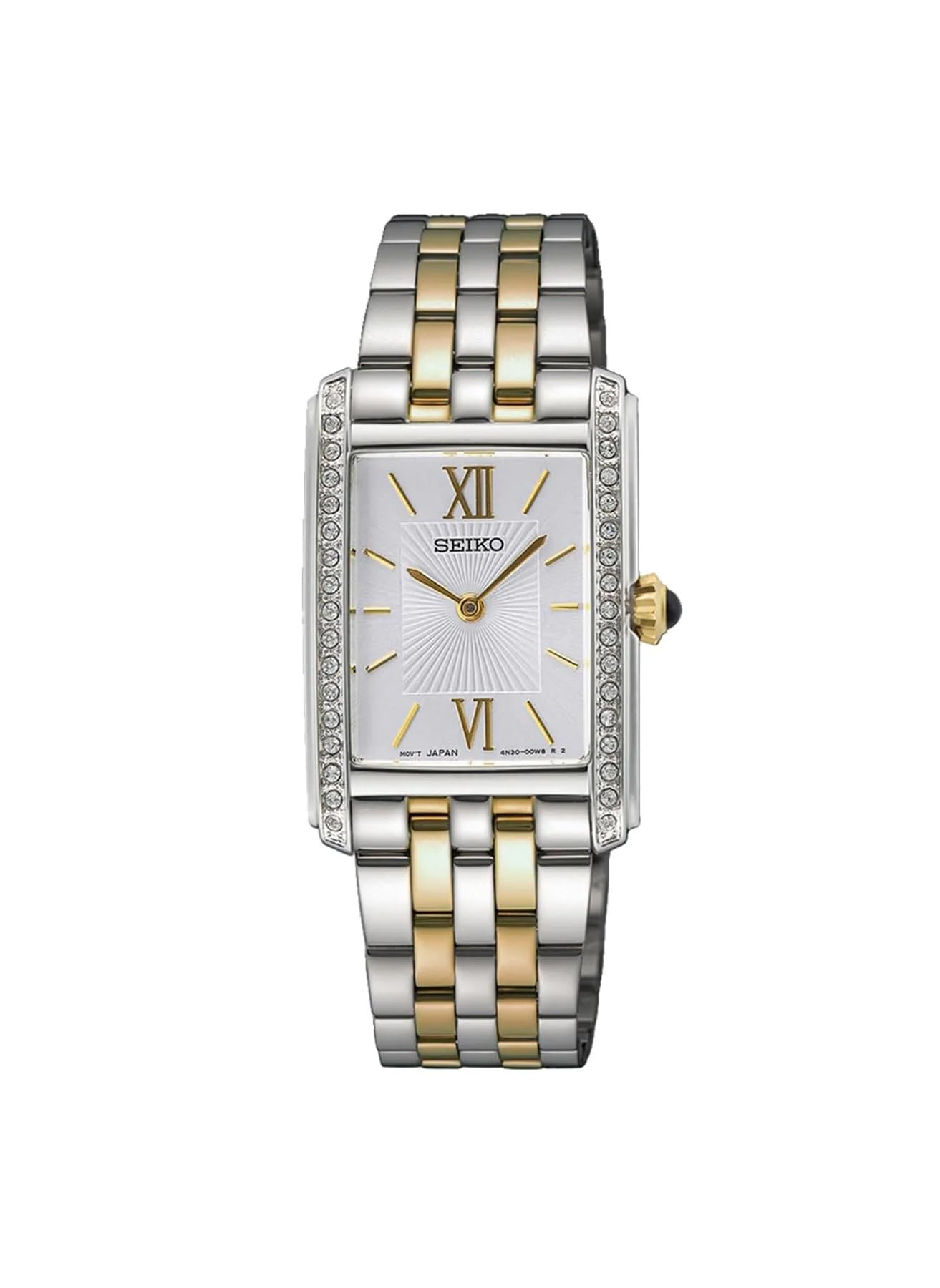 Seiko Orologio Donna Al Quarzo SWR090P1 – Cassa Oro Con Cinturino In Pelle, Vetro Hardlex Antigraffio, Impermeabile 5 Bar - 2