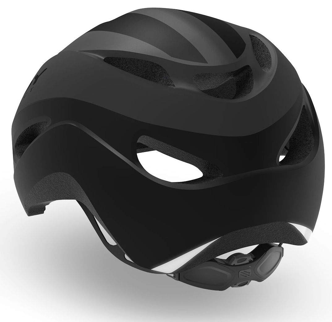 Rudy Project Volantis Helm In Schwarz/rot – Aerodynamischer Helm Für Triathlon Und Bahnrad