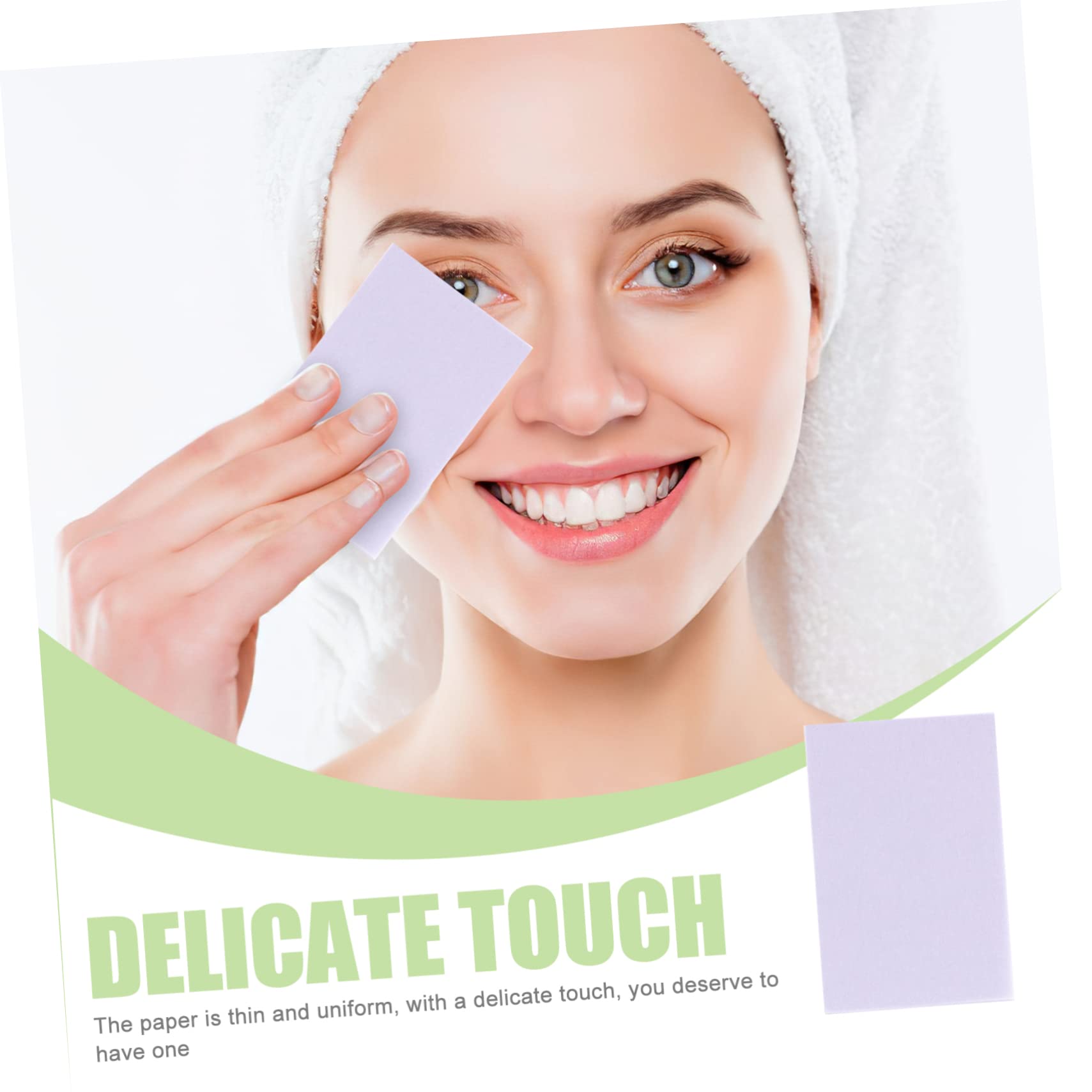 Baluue Oil Absorbing Sheets Facial Oil Blotting Paper 1 Pack for Quick Face Cleaning