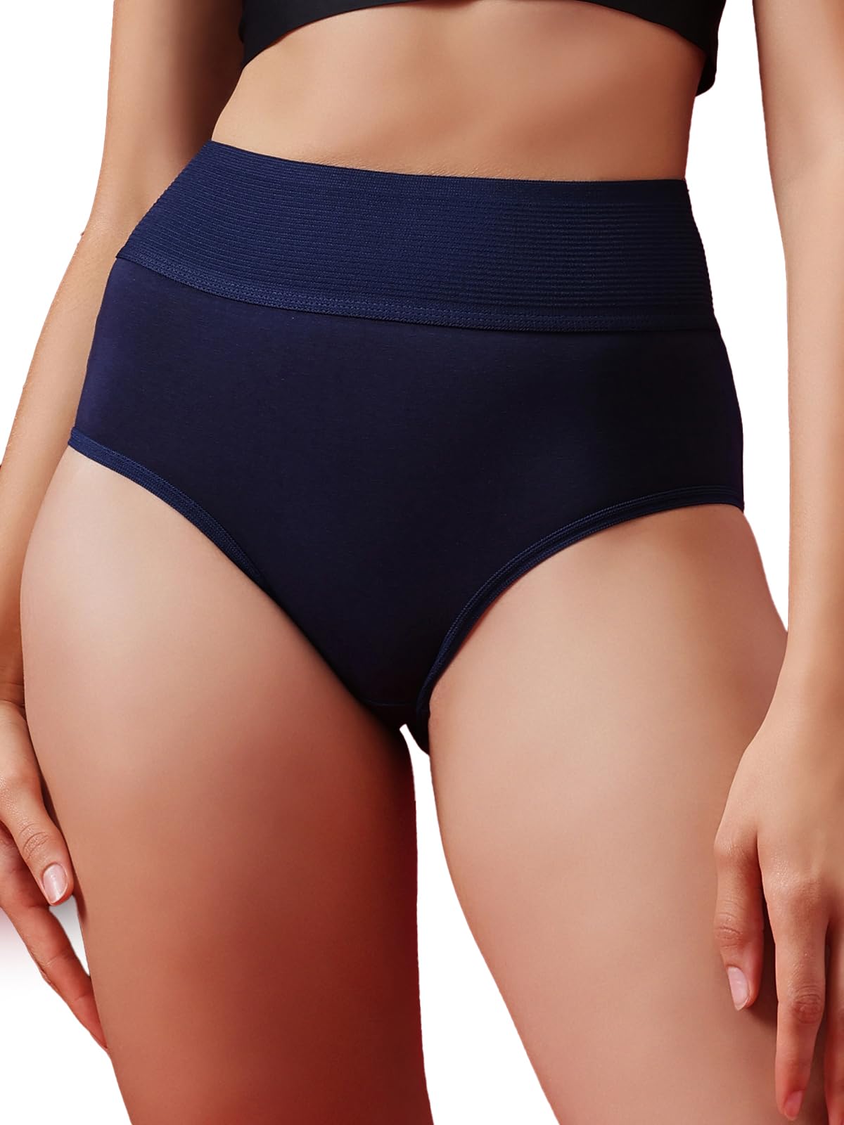clovia Women's High Waist Hipster Tummy Tucker Panty-picture-30