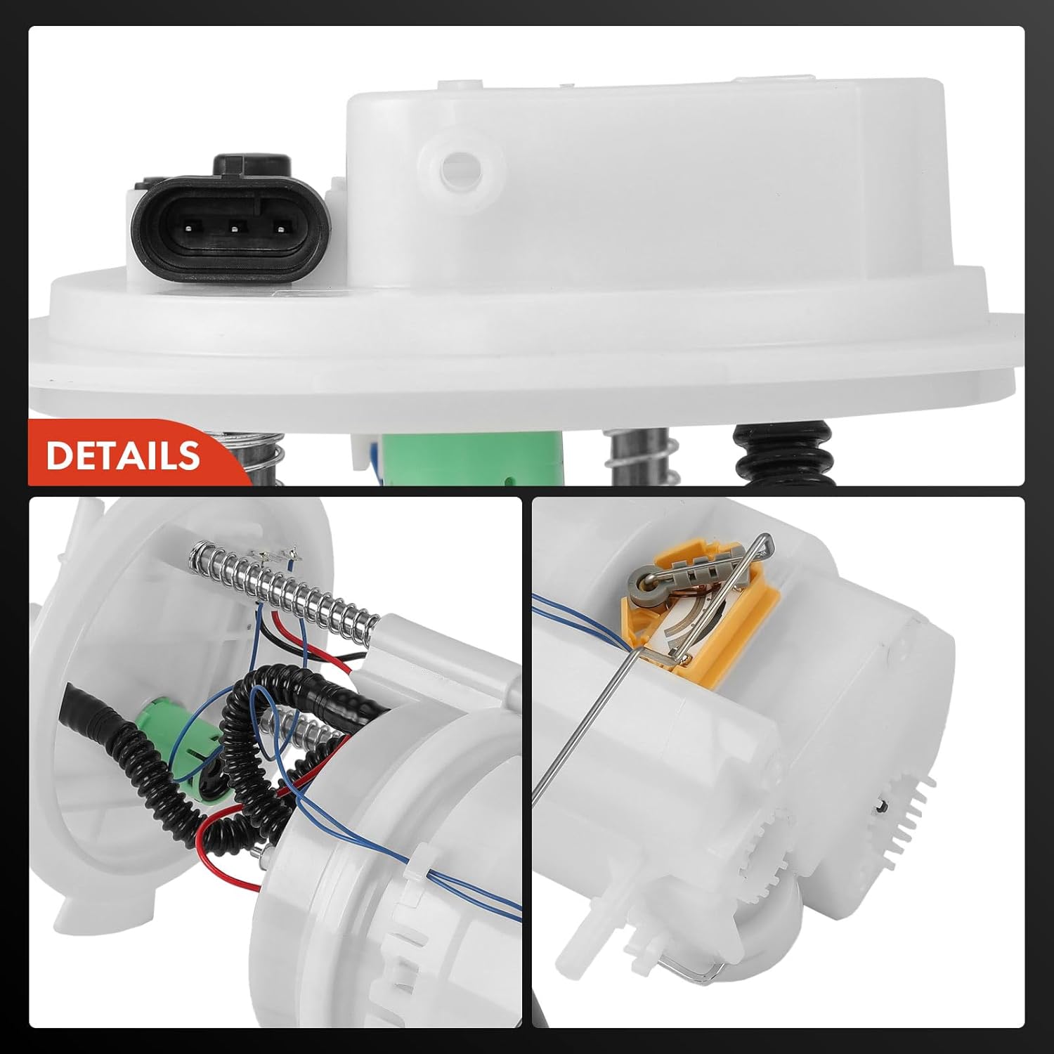 A-Premium Electric Fuel Pump Module Assembly with Pressure Sensor Compatible with Kia Sorento & Hyundai Santa Fe, 2010 2011 2012 2013, L4 2.4L