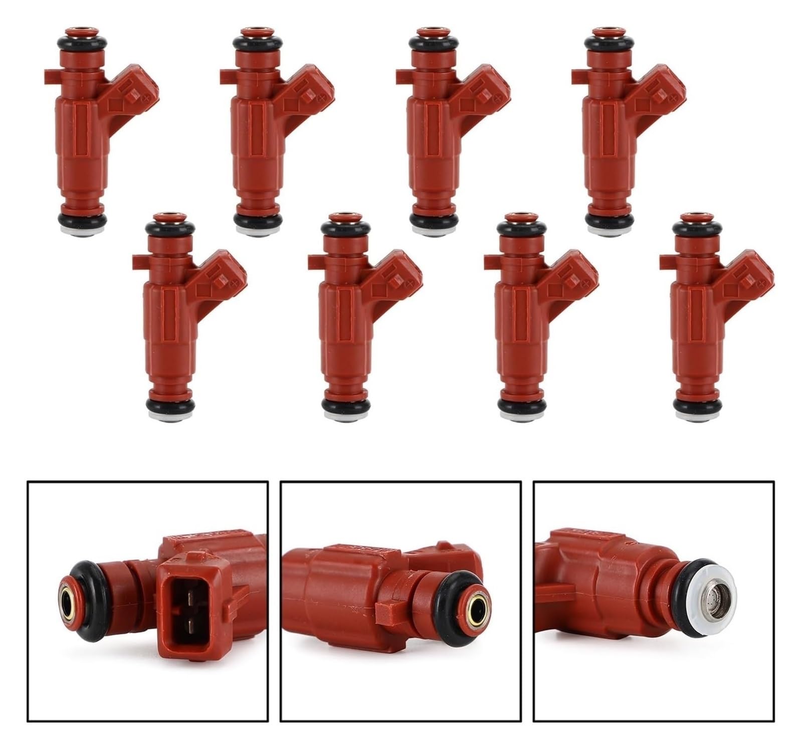 Inyector Combustible para VW para GOL para Voyage 1.0L 8V 2007-2014 Piezas De Automóvil Inyector De Combustible 8 Piezas Inyectores Combustible para Automóvil 0280157111