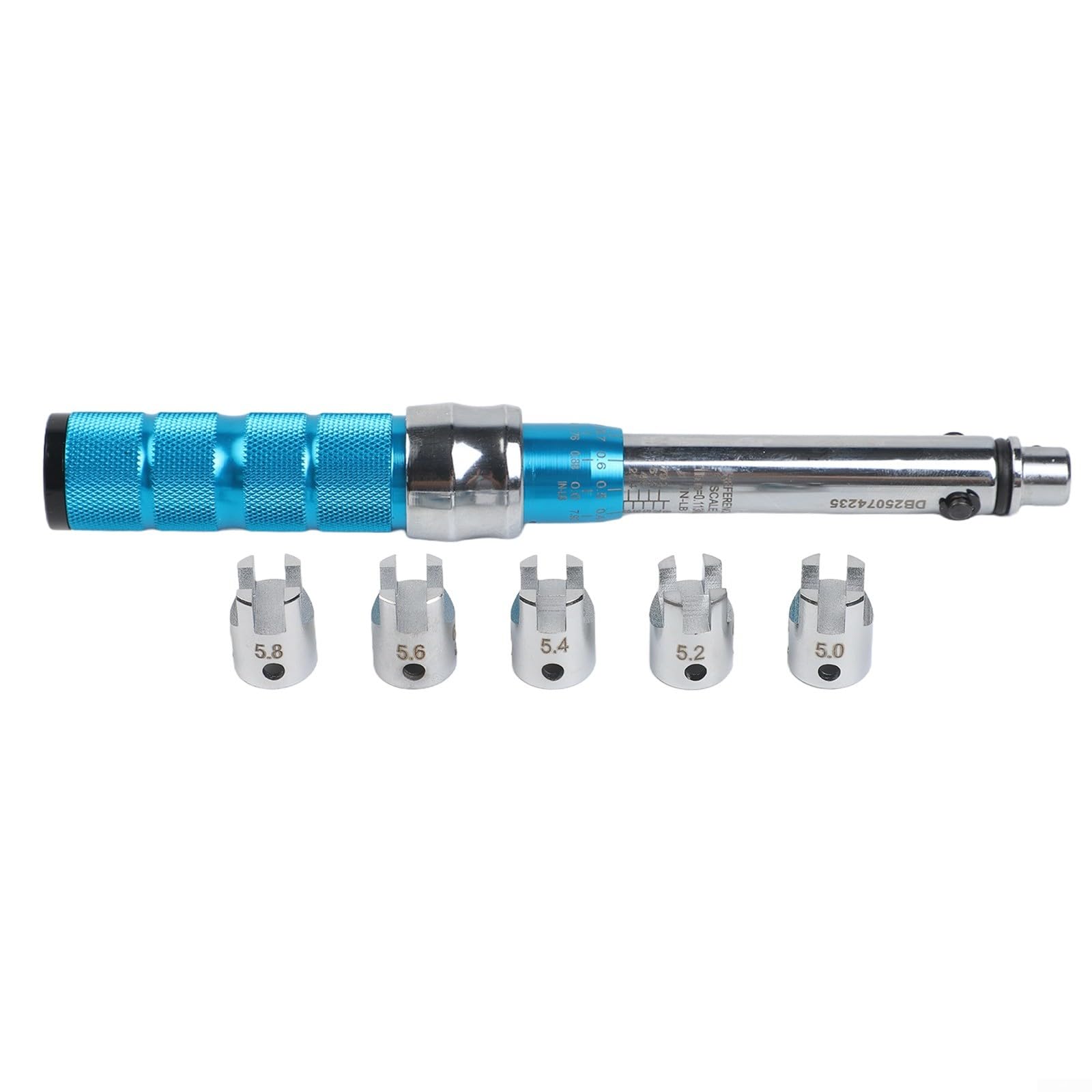 Aluminium Speichen-Drehmomentschlüssel 2-10 NM Set, 10 Größen inklusive, zuverlässiger Klickmechanismus für Motorrad, Dirt Bike Reparatur