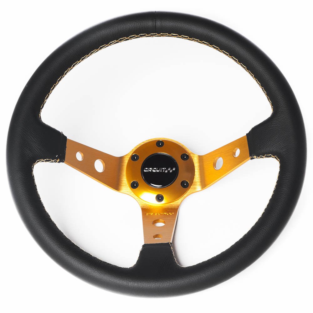 Amazon | Circuit Performance CP330 ステアリングホイール ゴールド